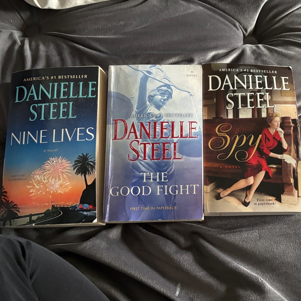 Danielle Steel Novel Trio -paper backs